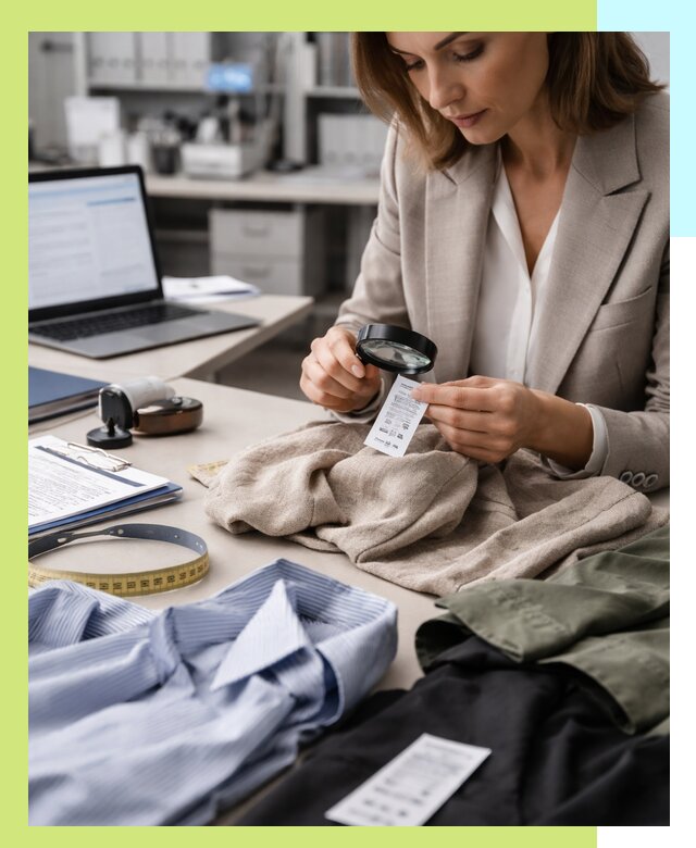 Сертификация одежды и текстиля в Юбилейном, быстрая экспертиза