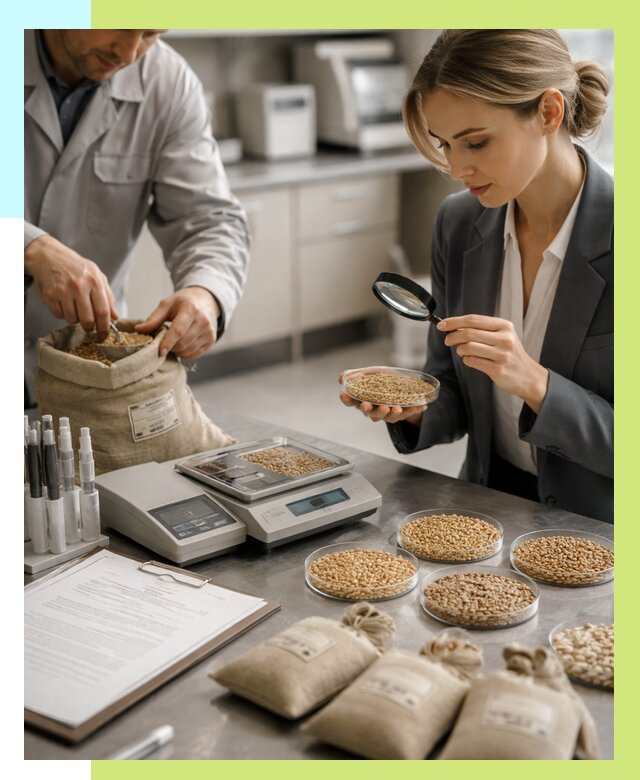 Сертификация зерна в Юбилейном по цене от 15455 р. | Алешин-Юбл