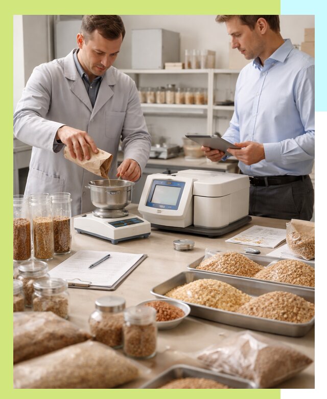 Сертификация зерна и зерновой продукции в Юбилейном для экспорта