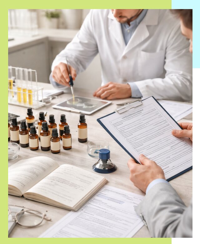 Сертификация эфирных масел и документация качества в Юбилейном