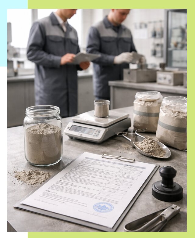 Сертификация цемента в Юбилейном от 20606 р. | Алешин-Юбл