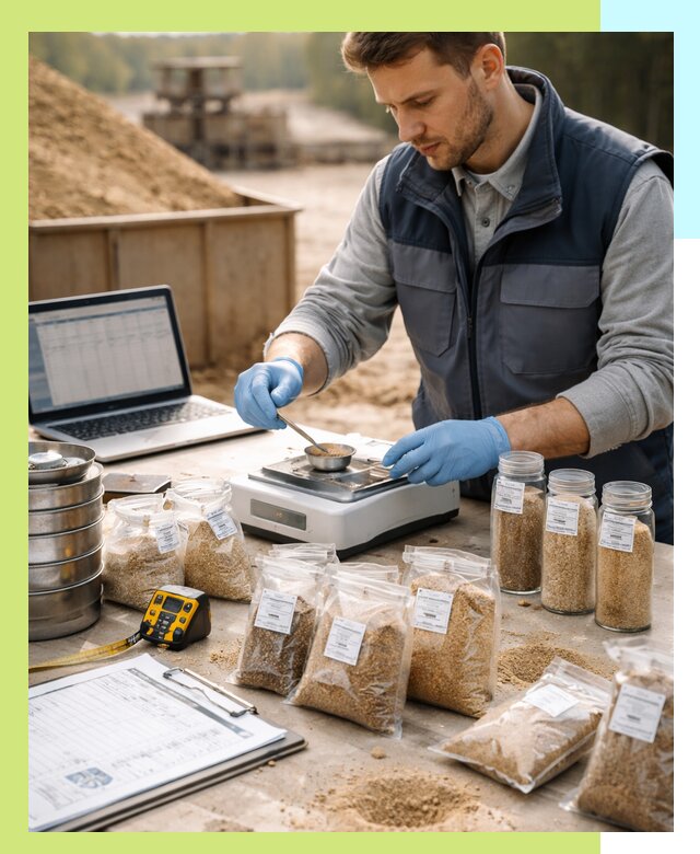 Сертификация песка в Юбилейном подтверждение качества и безопасности