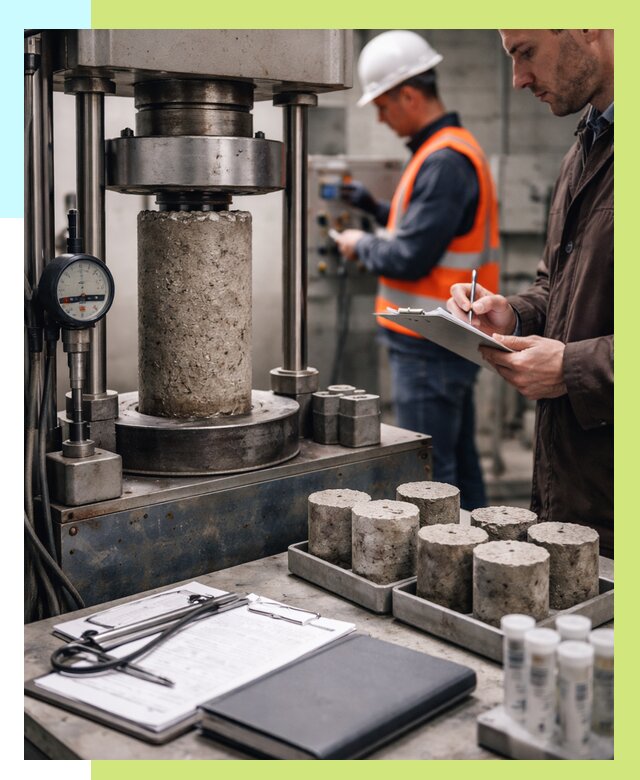 Сертификация бетона в Юбилейном от 30909 р. сертификат | Алешин-Юбл