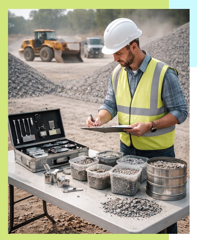 Сертификация щебня в Юбилейном по ГОСТу и техническим требованиям