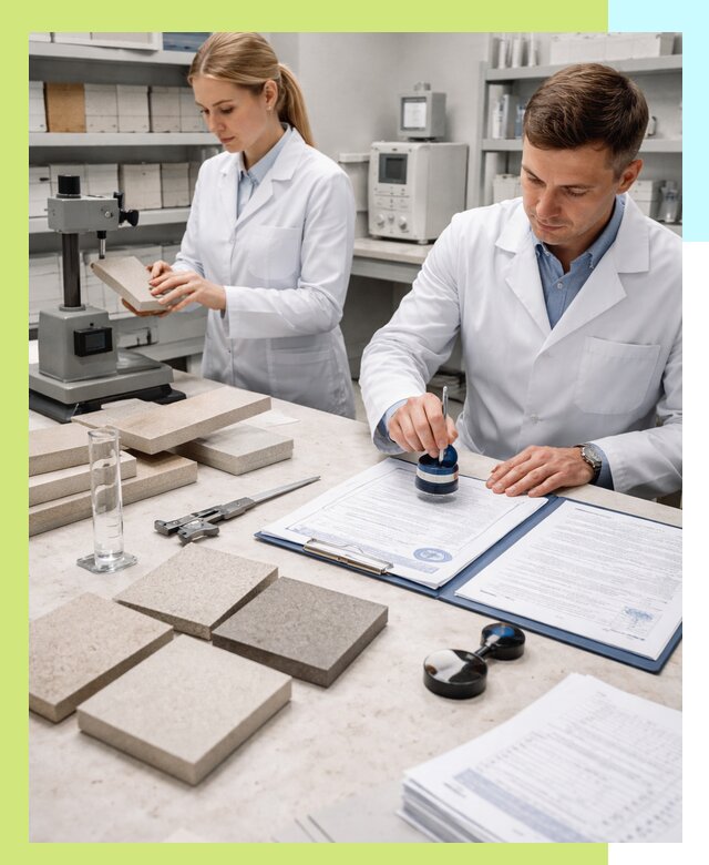 Сертификация плитки и керамики в Юбилейном с документами