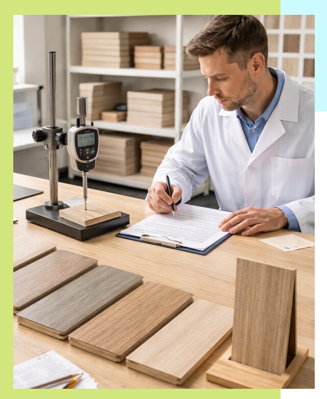 Сертификация ламината с испытаниями и оформлением документов в Юбилейном