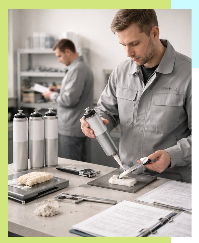 Сертификация монтажной пены и соответствие стандартам в Юбилейном