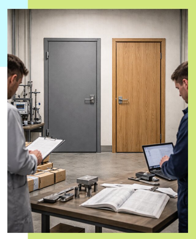 Сертификация дверей в Юбилейном от 8242 р. под ключ | Алешин-Юбл