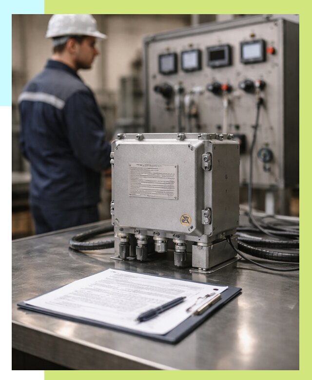 Сертификация взрывозащищенного оборудования в Юбилейном от 36061 р. | Алешин-Юбл