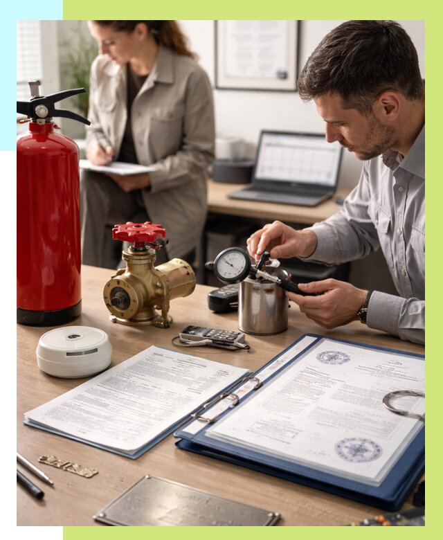 Сертификация пожарного оборудования в Юбилейном от 15455 р.|Алешин-Юбл