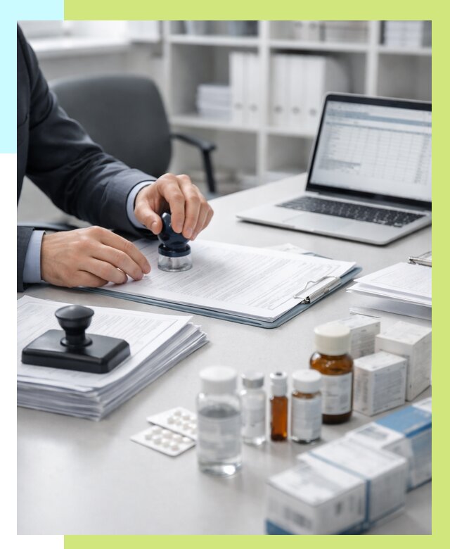 Сертификация лекарств в Юбилейном от 154545 р. | Алешин-Юбл