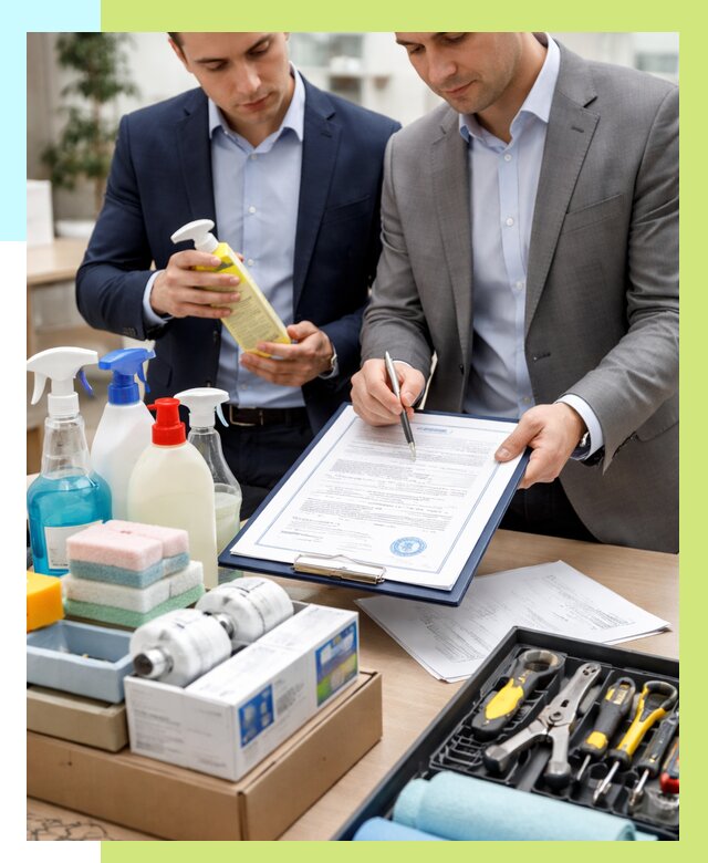 Сертификация хозяйственных товаров в Юбилейном, от 18545 р. |Алешин-Юбл