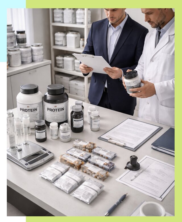 Сертификация спортивного питания в Юбилейном от 15455 р., Алешин-Юбл