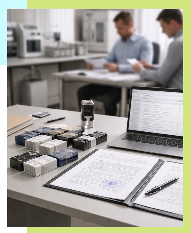 Сертификация сигарет под ключ в Юбилейном от 46364 р. | Алешин-Юбл