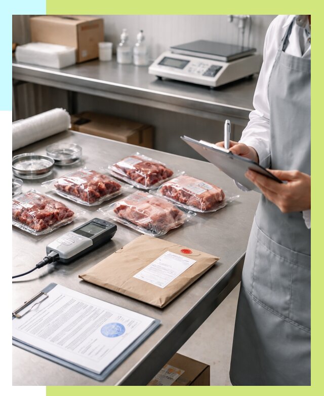 Сертификат на мясо и декларация в Юбилейном от 8758 р. | Алешин-Юбл