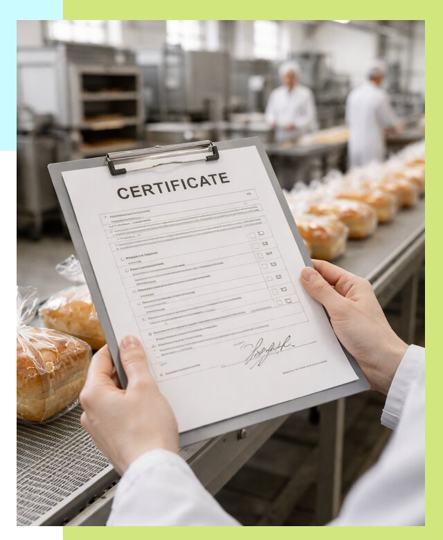 Сертификация хлеба, ТУ и декларация в Юбилейном от 12364 р. | Алешин-Юбл