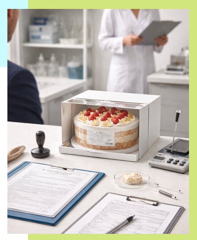 Сертификация тортов в Юбилейном от 9273 р. заказать | Алешин-Юбл