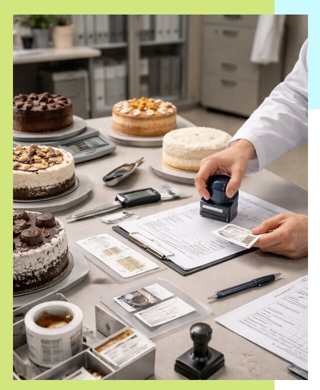 Сертификация тортов и кондитерских изделий в Юбилейном