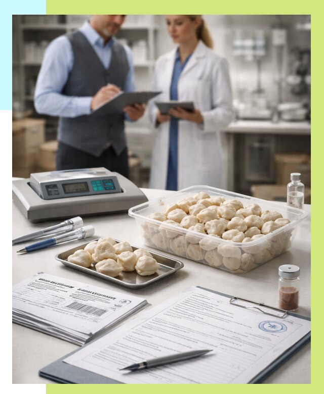 Сертификация пельменей в Юбилейном от 15455 р. срочно | Алешин-Юбл