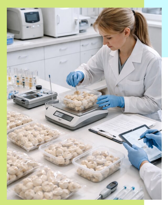 Сертификация пельменей и мясных полуфабрикатов в Юбилейном