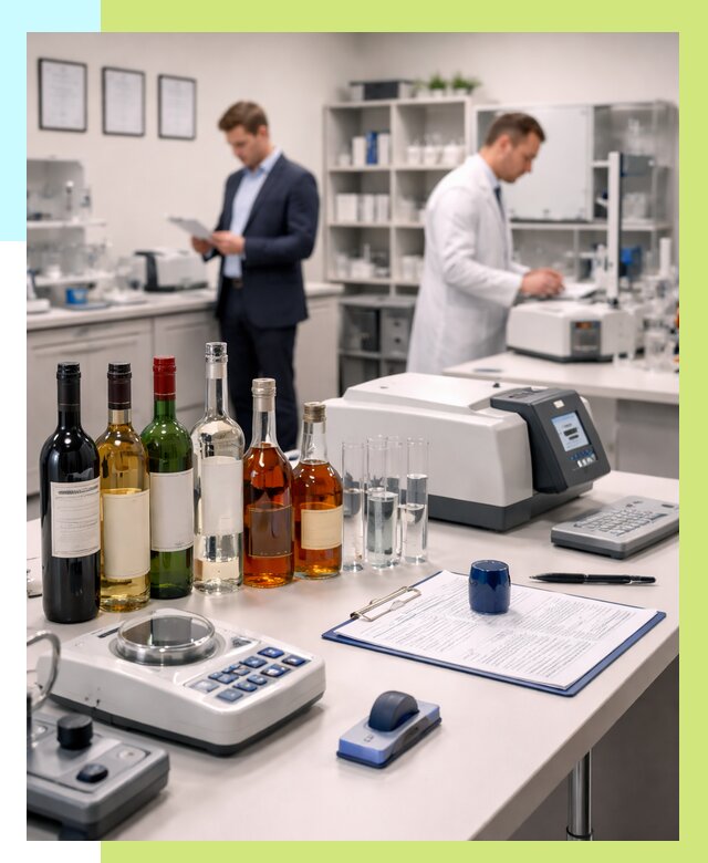 Сертификация алкогольной продукции в Юбилейном от 25758 р. | Алешин-Юбл