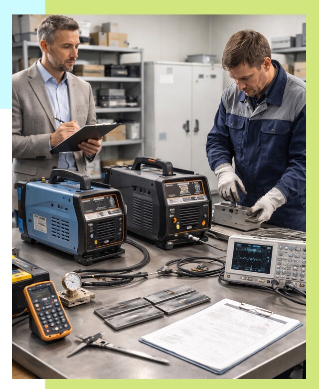 Сертификация сварочного оборудования в Юбилейном от 18545 р.|Алешин-Юбл