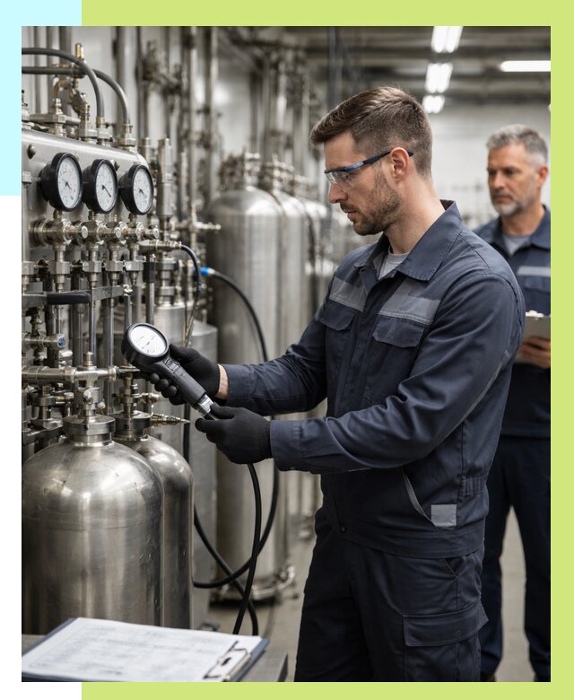 Сертификация оборудования под давлением в Юбилейном от 46364 р.|Алешин-Юбл