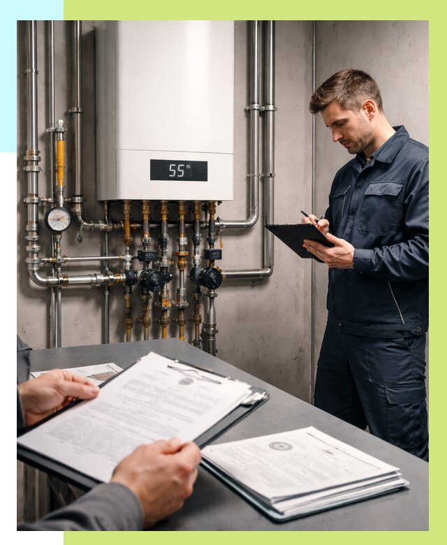 Сертификация газовых котлов в Юбилейном от 25758 р. | Алешин-Юбл