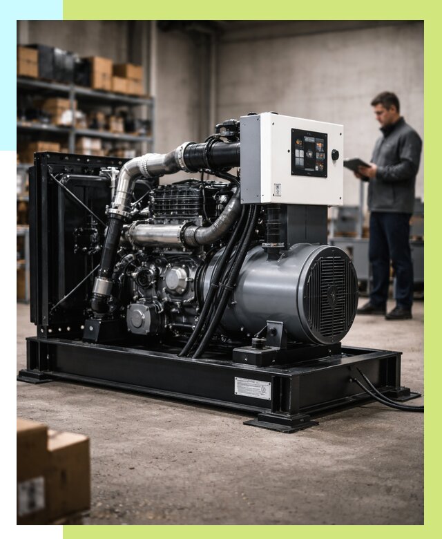 Сертификация дизель генераторов в Юбилейном от 15455 р. | Алешин-Юбл