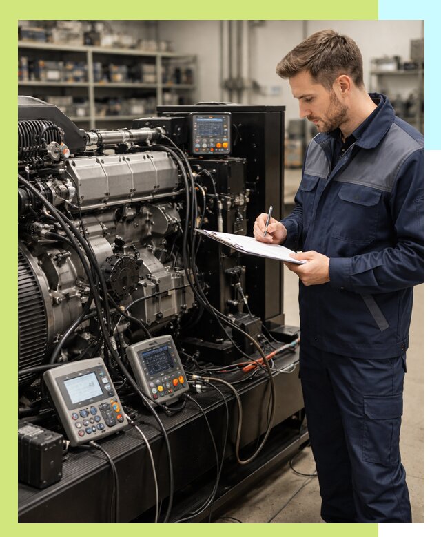 Сертификация дизельных генераторов и их оборудования в Юбилейном