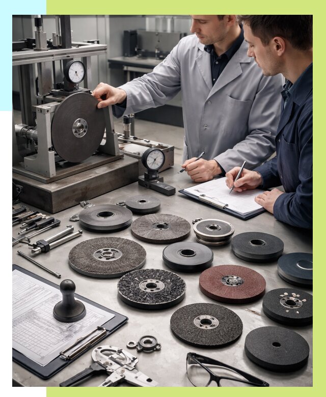 Сертификация абразивного инструмента в Юбилейном от 15455 р. Алешин-Юбл