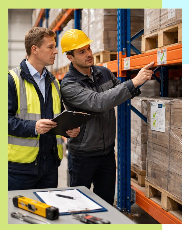 Сертификация стеллажей и складского оборудования в Юбилейном