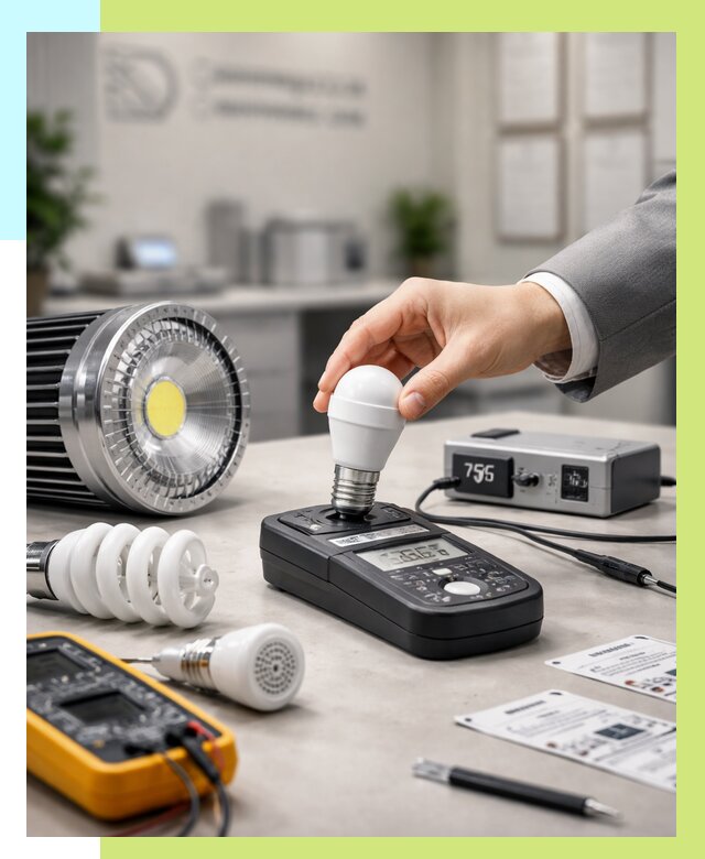 Сертификация ламп в Юбилейном от 8758 р. | Алешин-Юбл — оформить