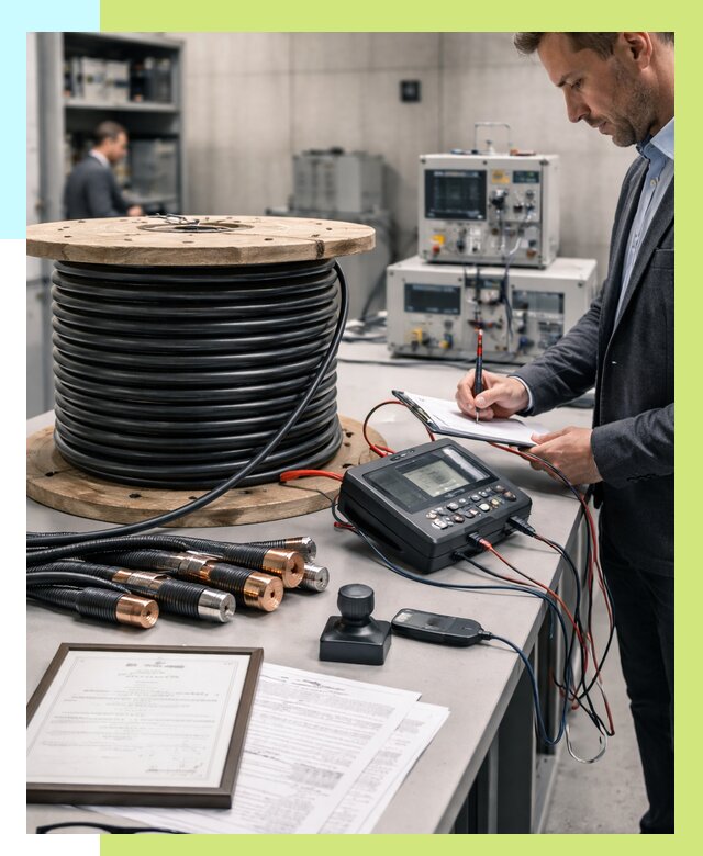 Сертификация кабеля в Юбилейном от 8242 р. срочно | Алешин-Юбл