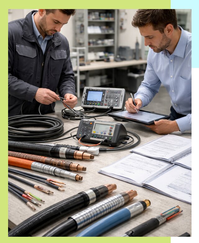 Сертификация кабеля и электропроводки в Юбилейном под ключ