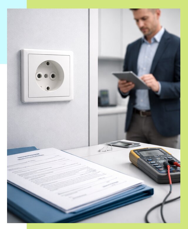 Сертификация розеток в Юбилейном от 8758 р. | Алешин-Юбл