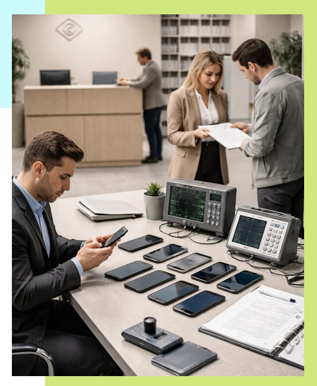 Сертификация телефонов в Юбилейном от 25758 р. под ключ | Алешин-Юбл