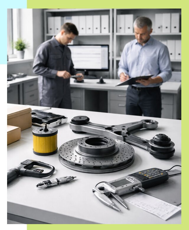 Сертификация автозапчастей в Юбилейном от 25758 р. | Алешин-Юбл