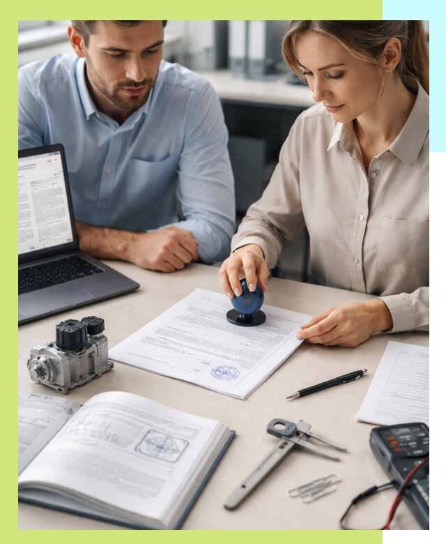 Выдача паспорта изделия и техническая экспертиза продукции в Юбилейном