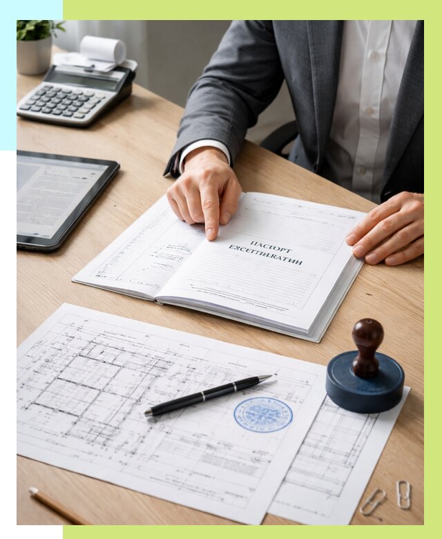 Паспорт эксплуатации в Юбилейном под ключ от 4636 р. Алешин-Юбл