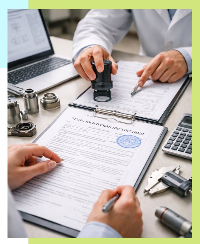 Технологическая инструкция в Юбилейном от 8758 р., под ключ Алешин-Юбл