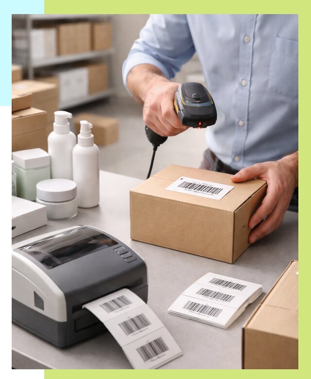 Штрихкодирование продукции в Юбилейном от 4636 р. | Алешин-Юбл