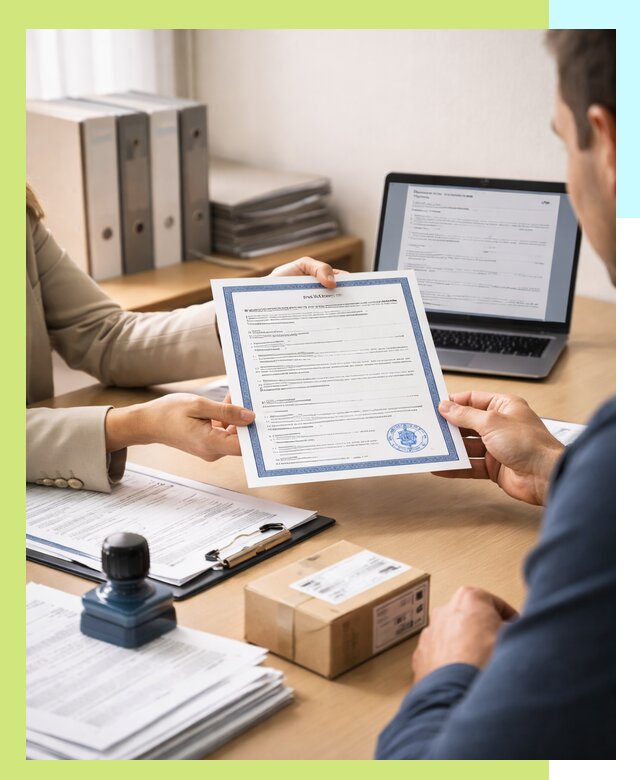 Оформление сертификата соответствия на продукцию в Юбилейном