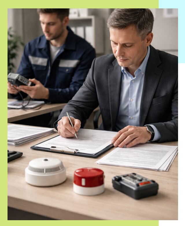 Получение добровольного пожарного сертификата в Юбилейном