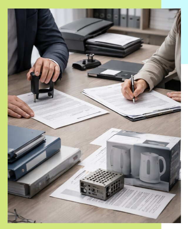 Оформление деклараций соответствия на продукцию в Юбилейном