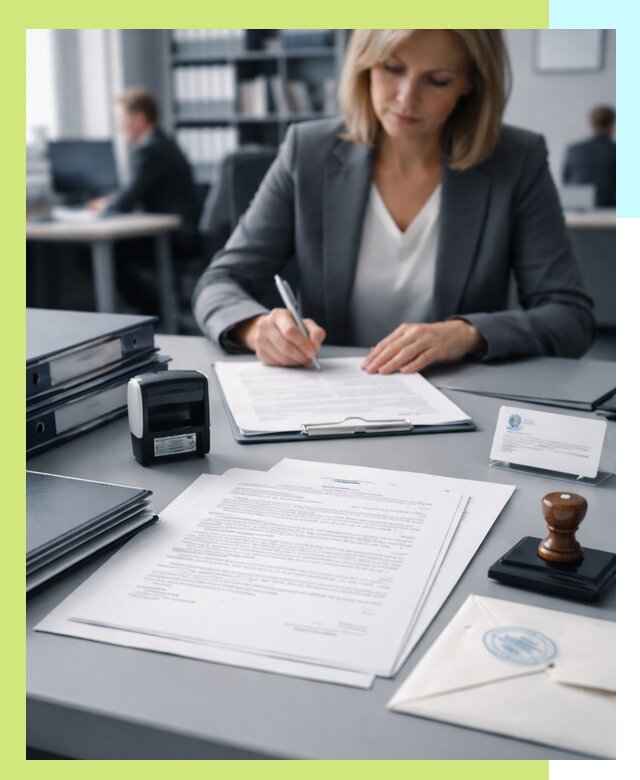 Оформление отказного письма для продукции и оборудования в Юбилейном