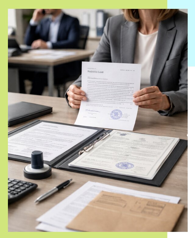 Оформление отказного письма для таможни в Юбилейном с сопровождением