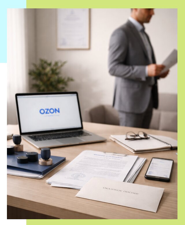 Отказное письмо для Ozon в Юбилейном от 3606 р. | Алешин-Юбл