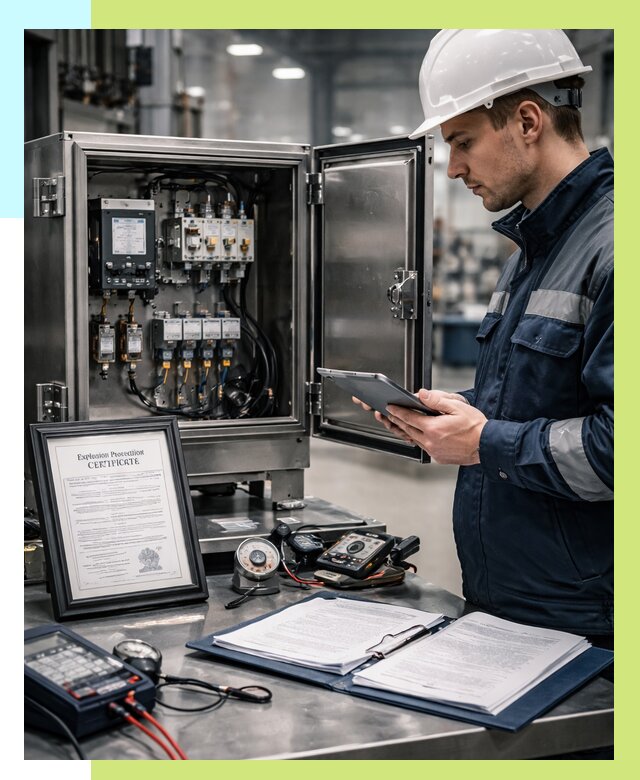 Сертификат взрывозащиты в Юбилейном от 46364 р. | Алешин-Юбл