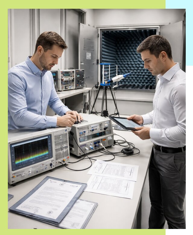 Оформление и выдача сертификата ЭМС для продукции в Юбилейном